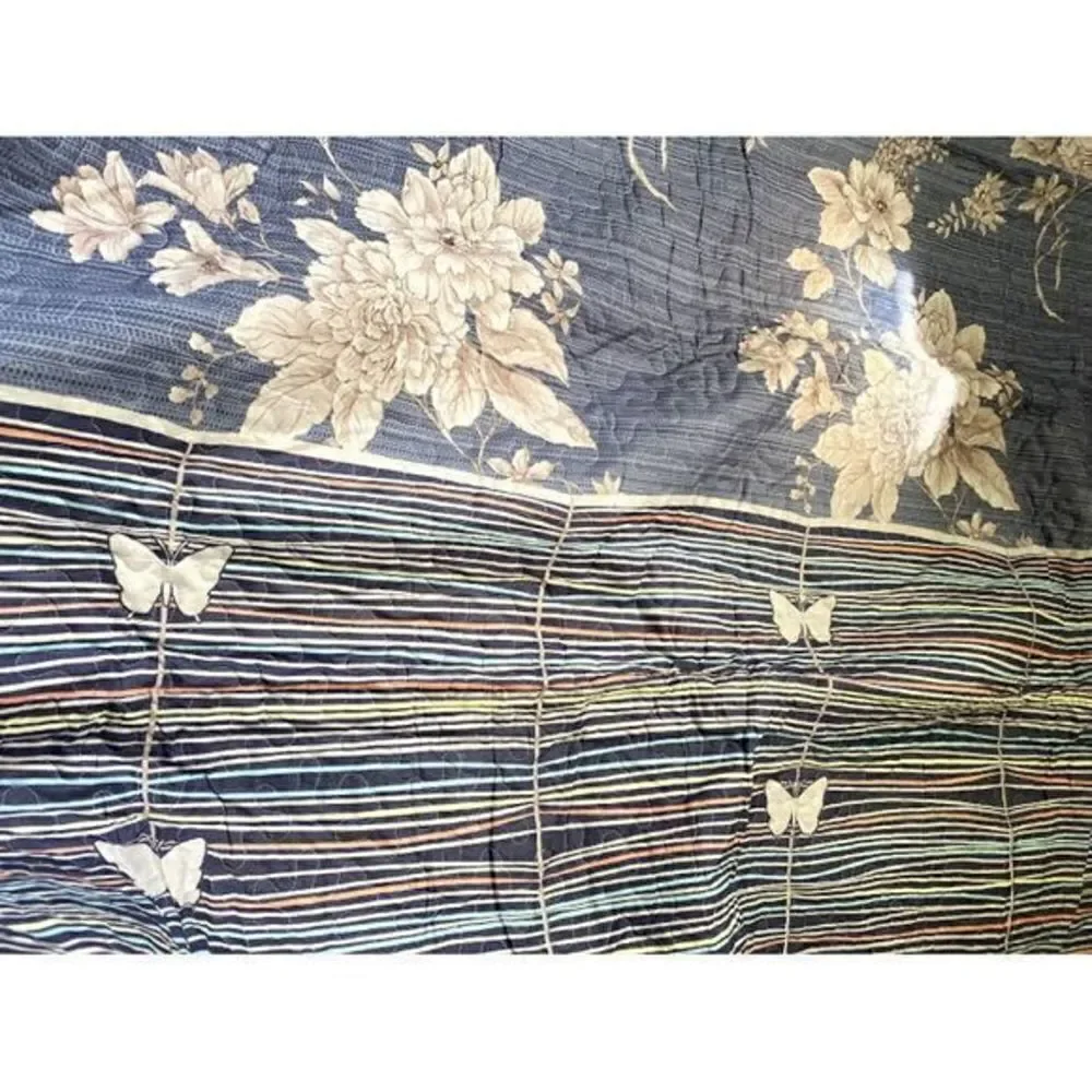 100% Cotton Feeling 3pcs Quilt Set -Full/ Queen